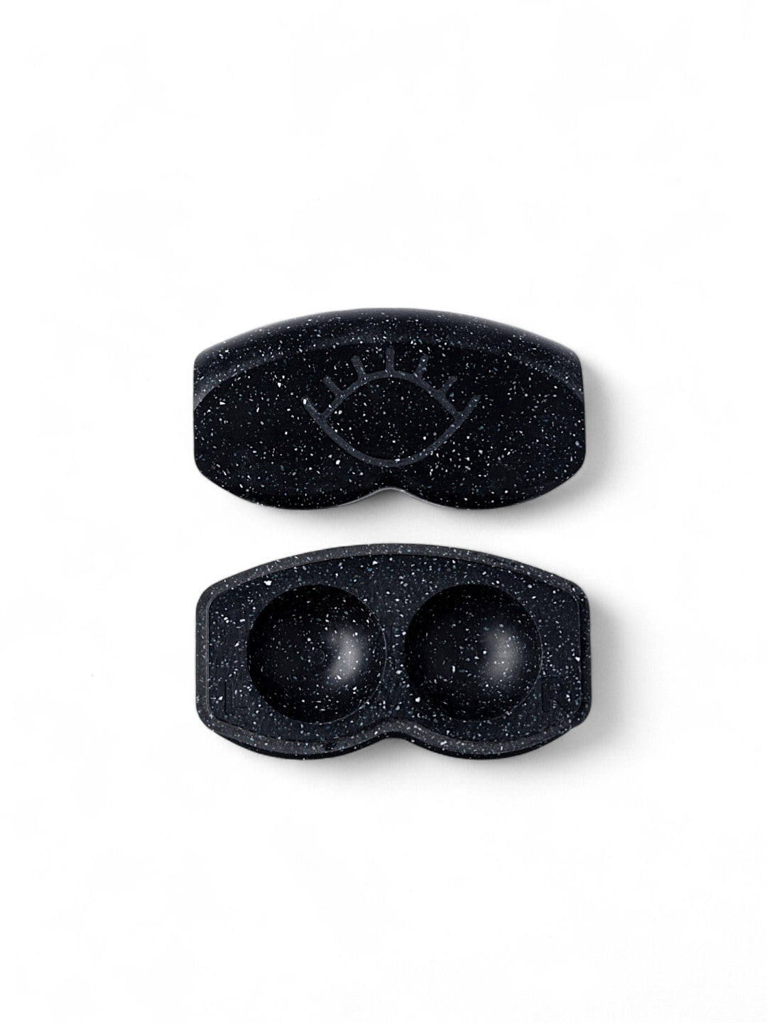 Obsidian Spark - Premium Non-Plastic Contact Lens Case