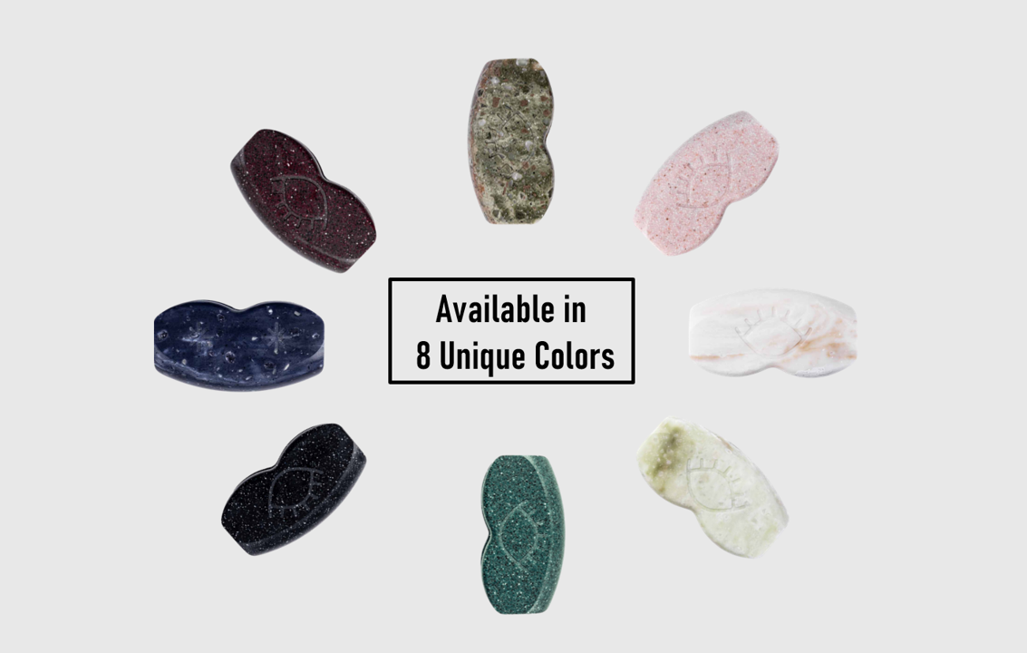 Cosmic Blue - Premium Non-Plastic Contact Lens Case
