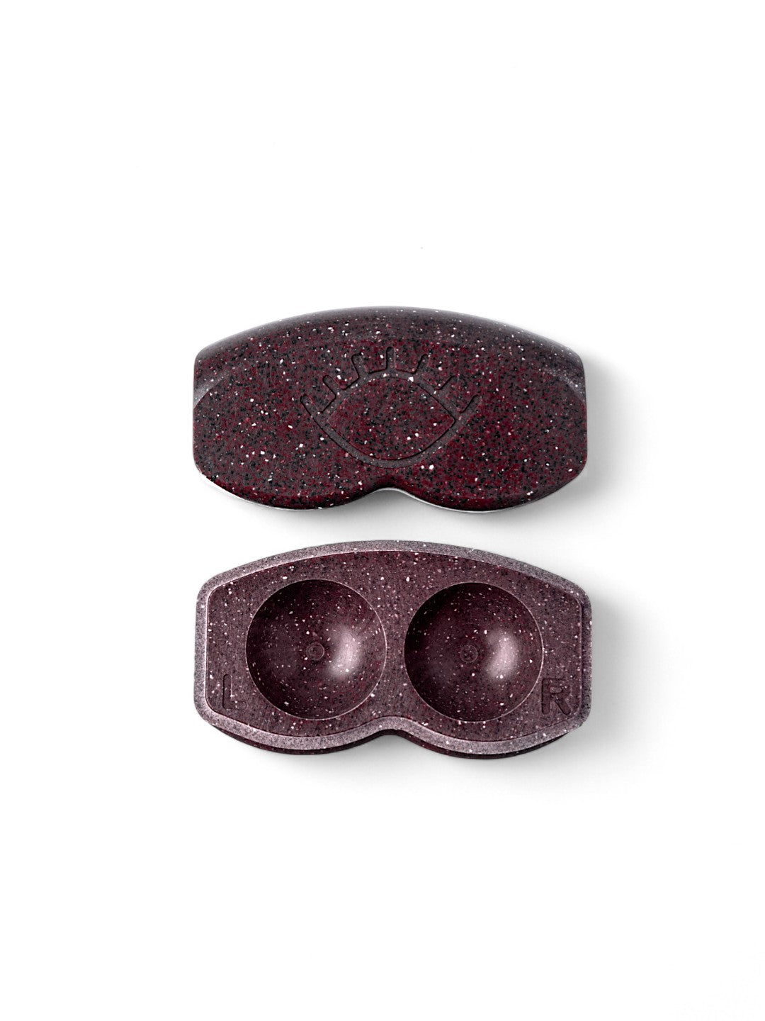 Garnet Night - Premium Non-Plastic Contact Lens Case