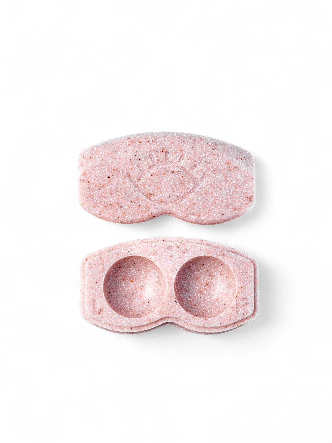 Pink Rose - Premium Non-Plastic Contact Lens Case